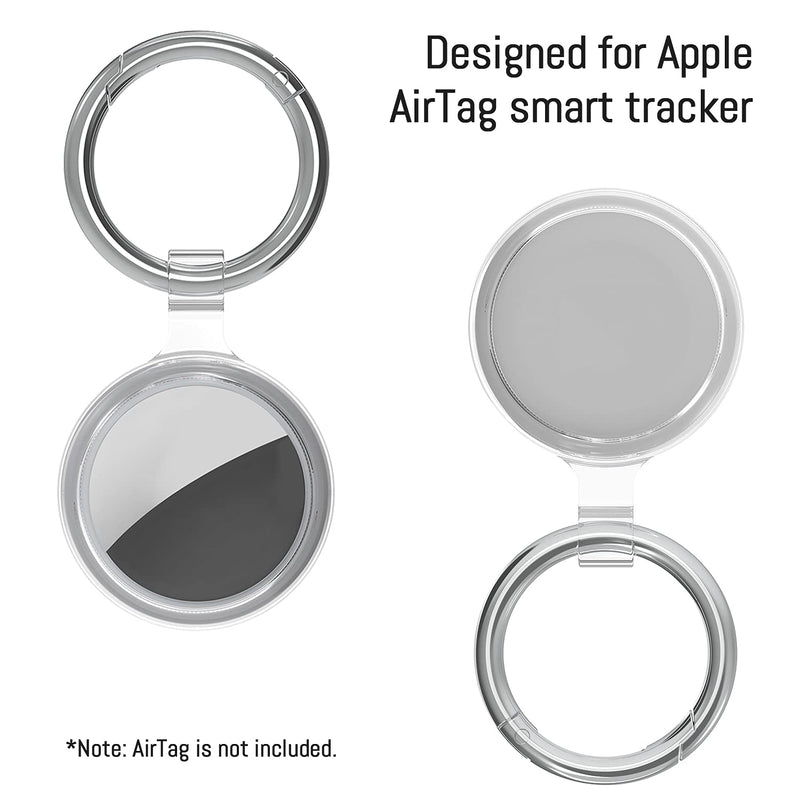 Mavicen 1 Pack Airtag Case for Apple Airtag Tracker, Scratch Resistant and Waterproof Air Tags Keychain Protective Cover for Key Finder,Tracking Keys,Backpacks,Phone,Pet Collar - PawsPlanet Australia