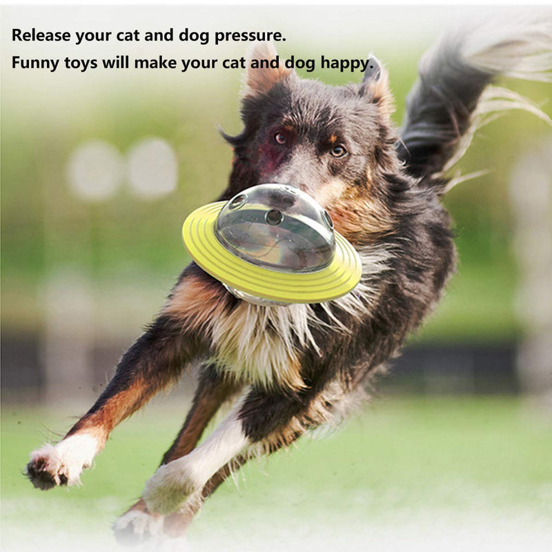 Yueser Dog Treat Ball, Dog Food Dispensing Ball Toy Tumbler Toy and Cat Food Dispenser Activity Snack Ball for Cats and Dog of All Ages - PawsPlanet Australia