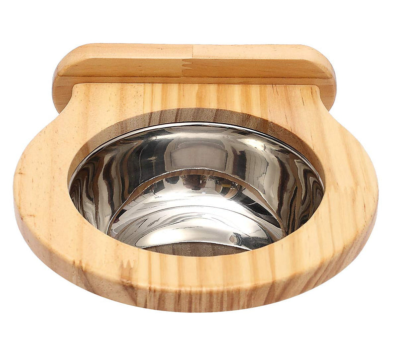 Hanging dog and cat bowls, cat food bowls, adjustable height pet bowls hanging cage kennel, elevated food or water bowls for puppy, kitten and bird One Bowl - PawsPlanet Australia