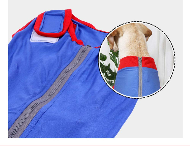 Nobranded Dog Recovery Surgery Suit for Abdominal Wounds or Skin Diseases Protector After Surgery Wear (XS) XS: Back Length 25cm - PawsPlanet Australia