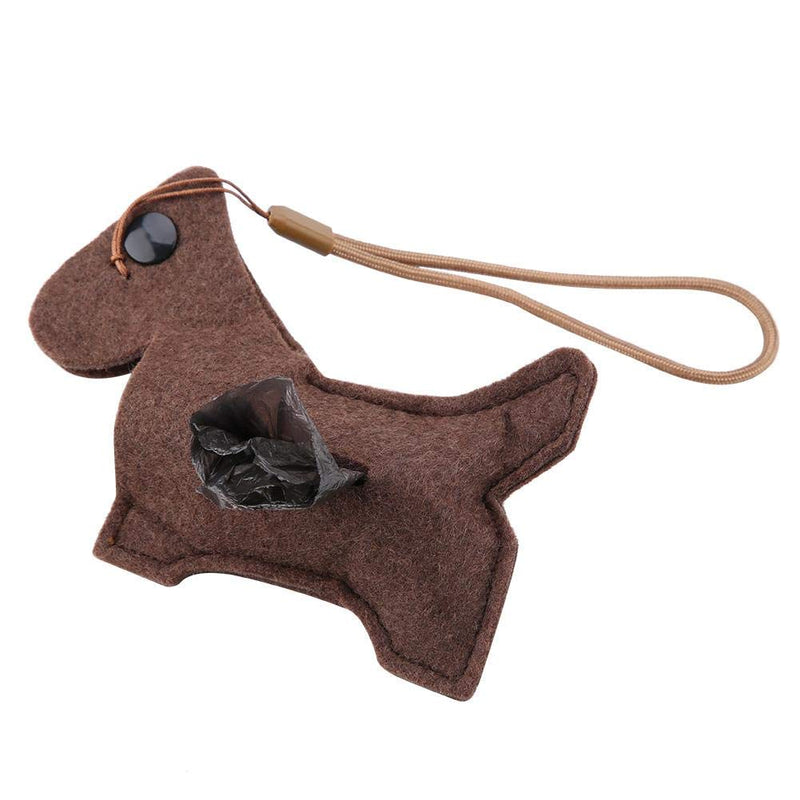 [Australia] - Dog Poop Bag Holder, Cartoon Shape Pet Waste Bag Collector Portable Unbreakable Puppy Poop Bags Dispenser Dog 