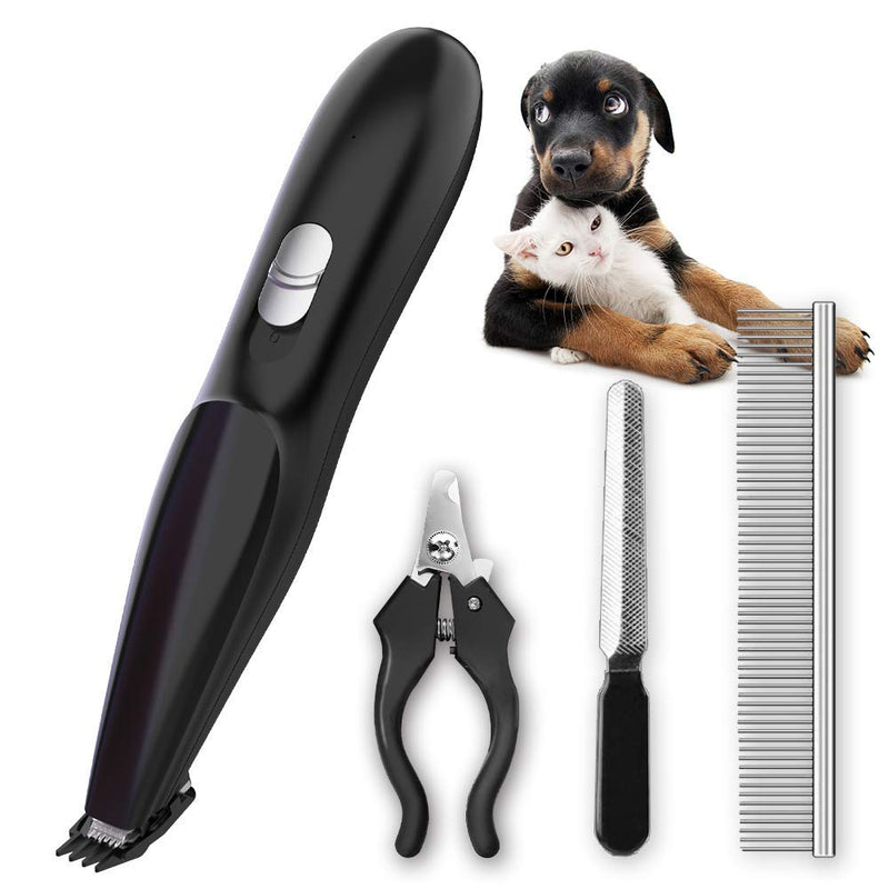 Clipper Dog Paws Quiet Dog Clipper Paw Trimmer Paw Shaver for Dogs Cats Paws, Eyes, Ears, Face, Body - PawsPlanet Australia