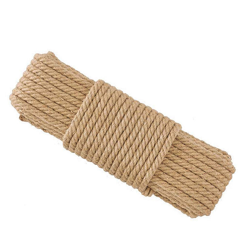 Aoneky Replacement Cat Scratching Post Sisal Rope - Hemp Rope for Cat Tree and Tower 1/4'' 33 Ft - PawsPlanet Australia