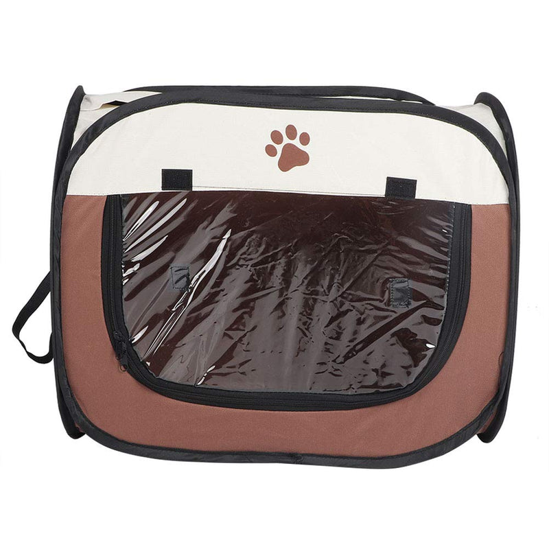 Portable Pet Hair Drying Box Folding Dryer-Hole Design Pet Dry Room Hands-Free Dryer Cage for Small Medium Cats Dogs - PawsPlanet Australia