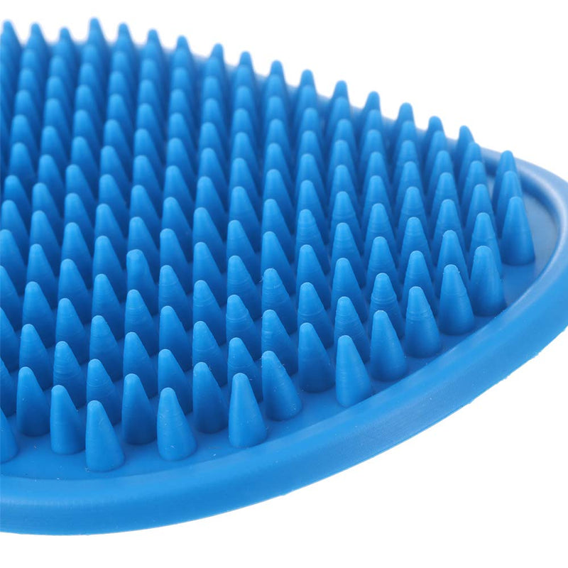 Pocktyle Slicker Brush for Cat Dog Massage Brush Deshedding Brush Grooming Brush Remove Loose Undercoat Blue-Large - PawsPlanet Australia