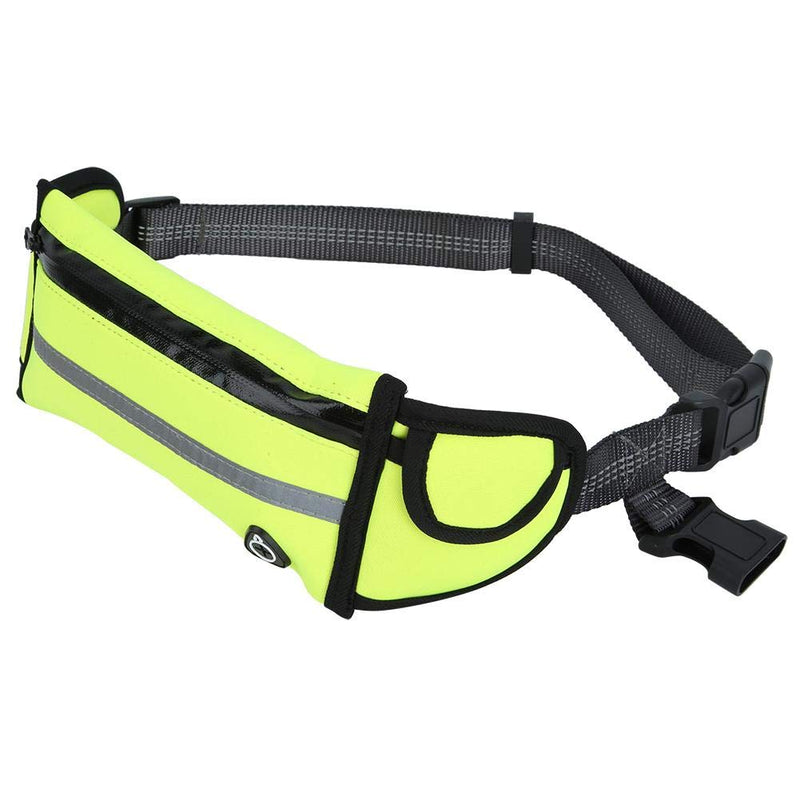 Pet Dog Running Elastic Belt Reflective Stripe Leashes Rope Hands Free Dog Leash Training Running Walking Leash with Waterproof Waist Bag - PawsPlanet Australia