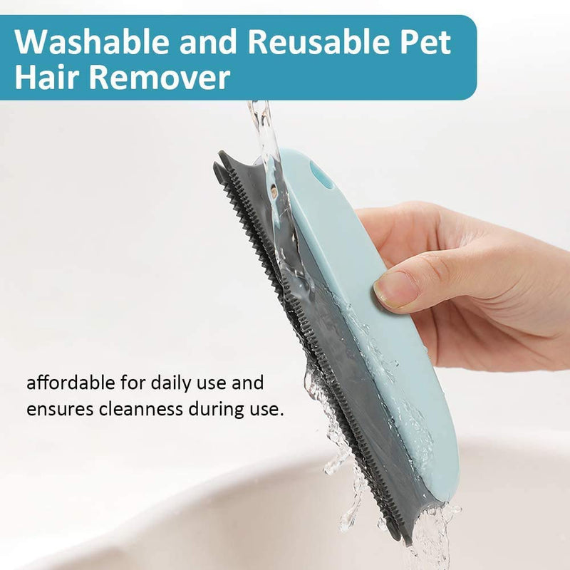 GOGOODA Pet Hair Remover Brush;Cat Gog Hair Remover,Professional Comb Lint Remover for Couch, Furniture, Carpet, Clothing, Blankets, Car, Bed (Skyblue) Skyblue - PawsPlanet Australia