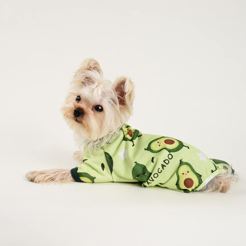 Dog Pajamas for Small Dog Girl Boy Puppy Pjs Jammies 4 Leg Dog Clothes for Chihuahua Yorkie Summer Onesies Jumpsuit Clothing for Pet Dogs Male Female (Medium, Monkey) Medium - PawsPlanet Australia