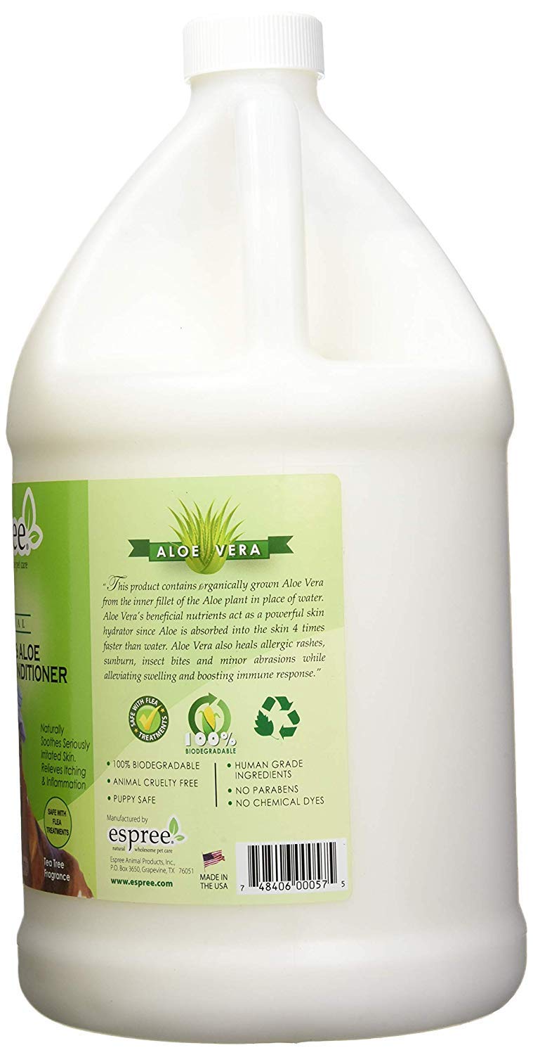 Espree Tea Tree & Aloe Medicated Conditioner for Dogs, 3.79 Litre 3.79 Ltr conditioner - PawsPlanet Australia