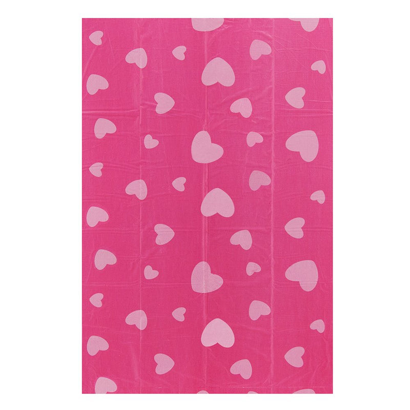 [Australia] - Best Pet Supplies Dog Poop Bags, Rip-Resistant and Doggie Waste Bag Refills With d2w Controlled-Life Plastic Technology 240 Bags Pink Heart 