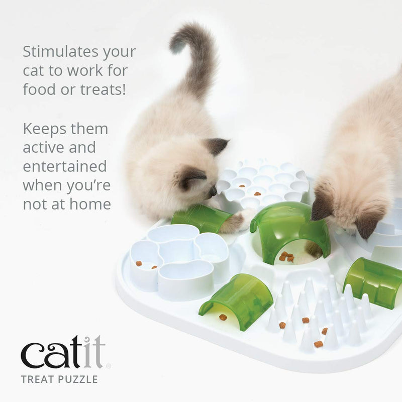 Catit Play Treat Puzzle Slow Feeder - PawsPlanet Australia