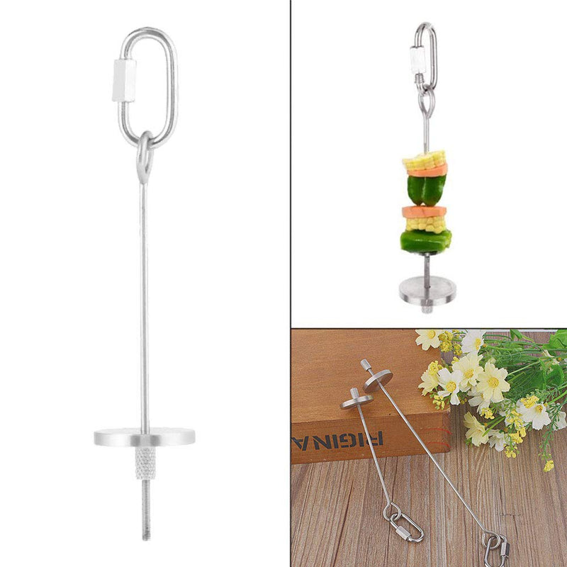 MEEQIAO 2pcs, parrot food,budgie toys, Vegetable Meat Food Stick Holder for Parrot, Parakeet, Cockatiel, Conure, Cockatoo, Small Animal, 4.72"-7.87" - PawsPlanet Australia