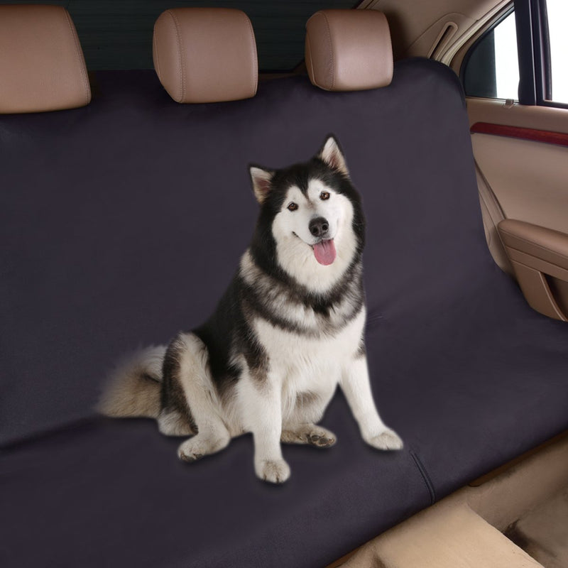 [Australia] - CAR PASS Wateproof Car Bench Seat Covers for Dogs,Pets,Classical Black Universal fit for Trucks,sedans,Suvs,Vans 