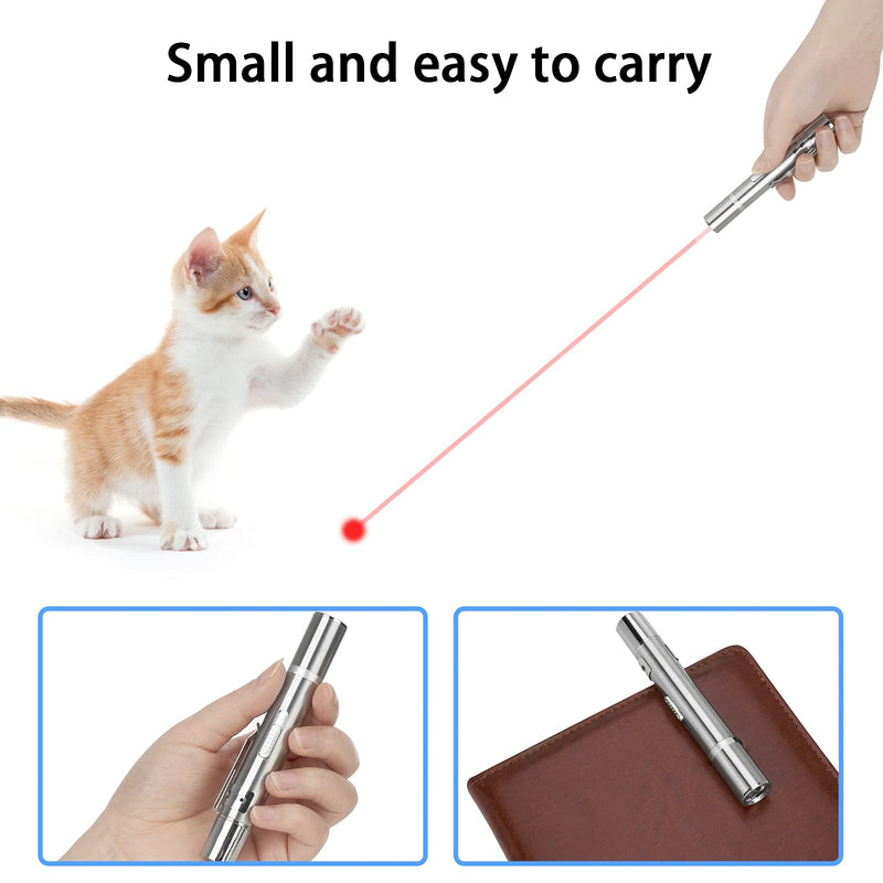 Interactive Cat Toy,LED Chargable Projetcor Chasing Toy for Cat - PawsPlanet Australia