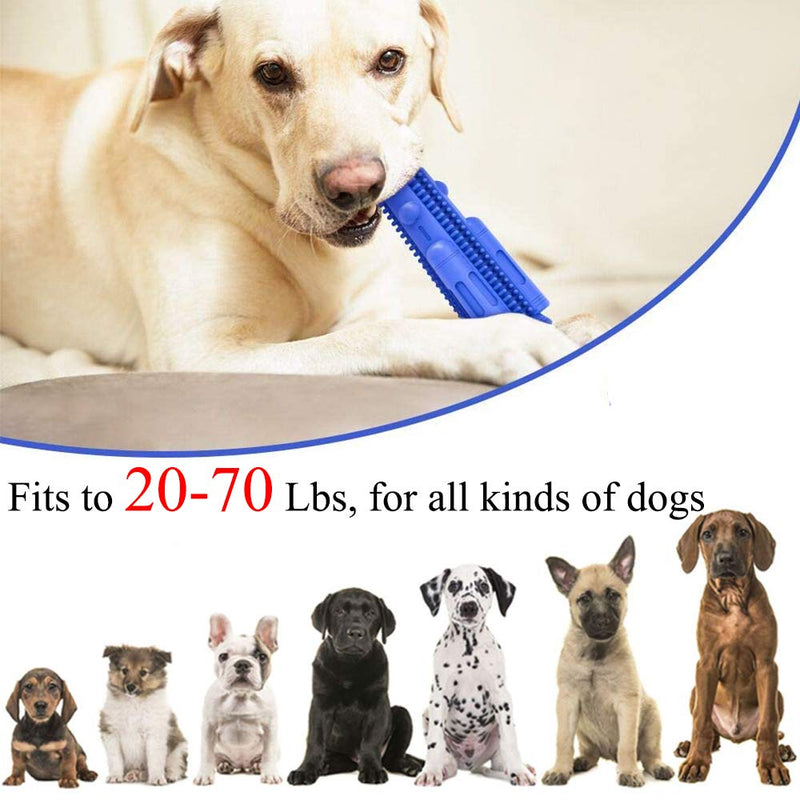 Dog Toys Toothbrush Chew Toy Squeaky Teeth Cleaning Toy Puppy Brushing Stick Dental Oral Care for Small Medium Dogs (Fit 20-70 lbs) LA - PawsPlanet Australia