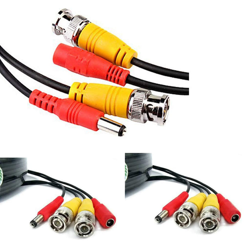 Coaxial cable video and power supply. BNC connection 50 m - PawsPlanet Australia