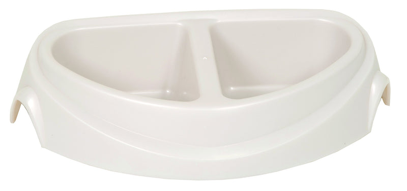 [Australia] - Petmate Large Double Diner Heavy-Weight Microban Pet Dish 23181 