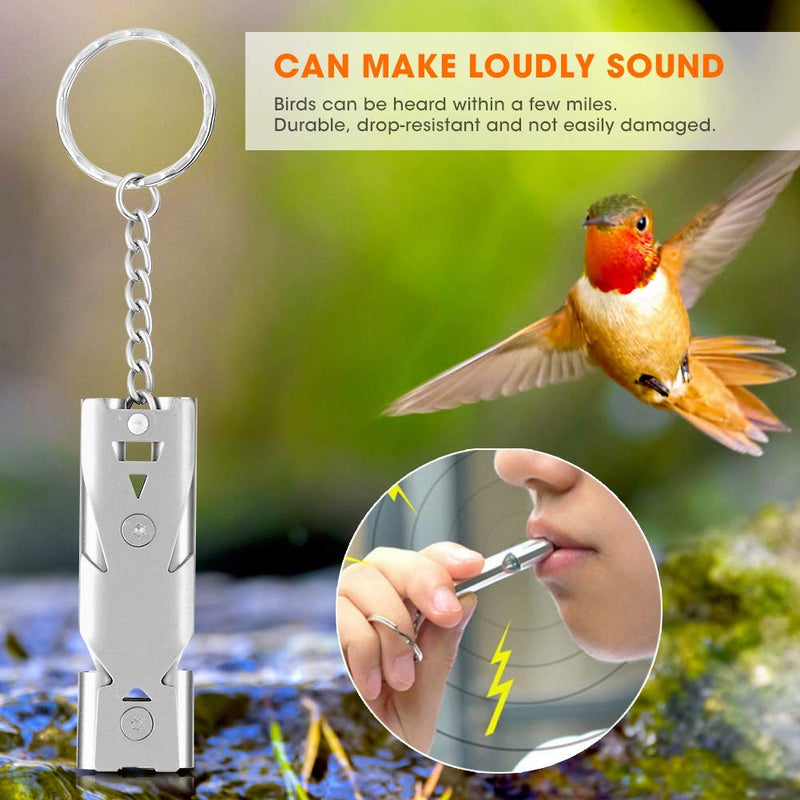 YOUTHINK Training Whistle for Bird, Copper Ultrasonic Whistle to Training Back to Birdhouse for Parrot Pigeon - PawsPlanet Australia