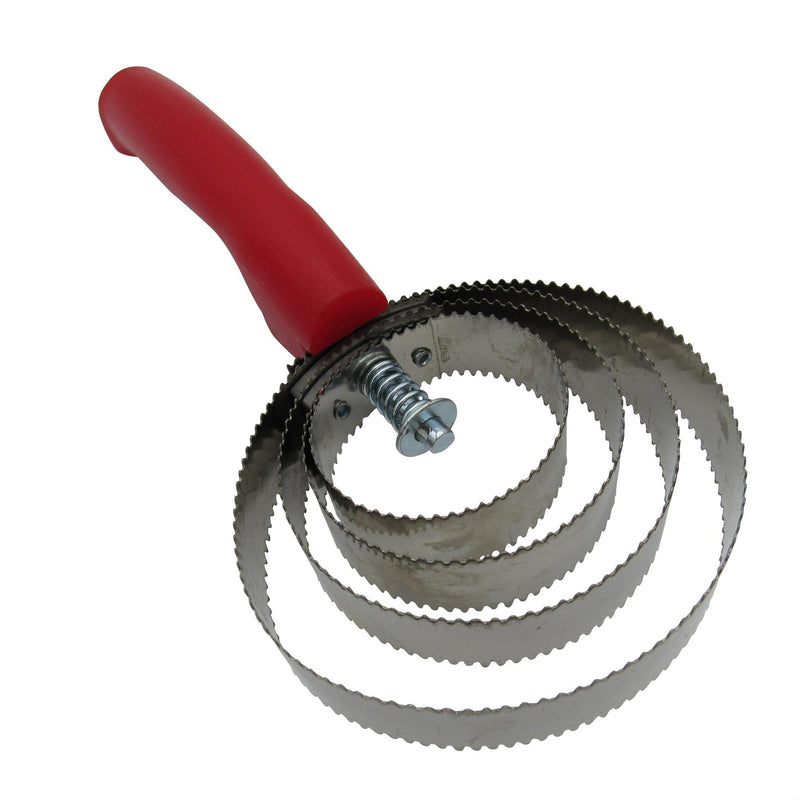 SecureFix Direct Spiral Curry Comb Horse (Brush Pets Equestrain Metal Grooming Shredding Red) - PawsPlanet Australia