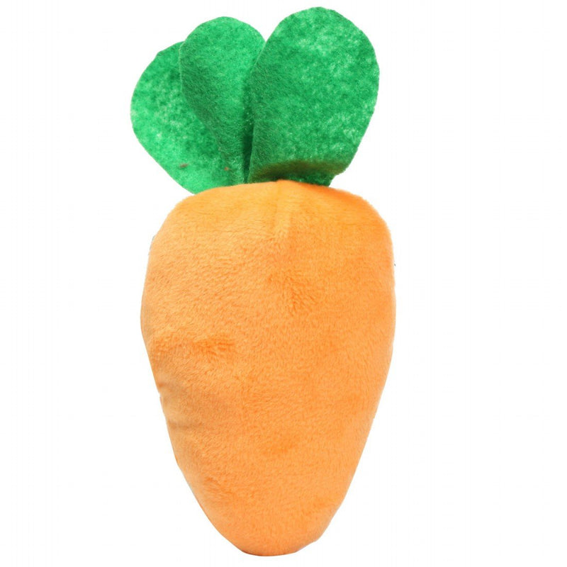 Kungfu Mall Dog Puppy Cat Vegetable Carrot Sound Voice Plush Toy - PawsPlanet Australia