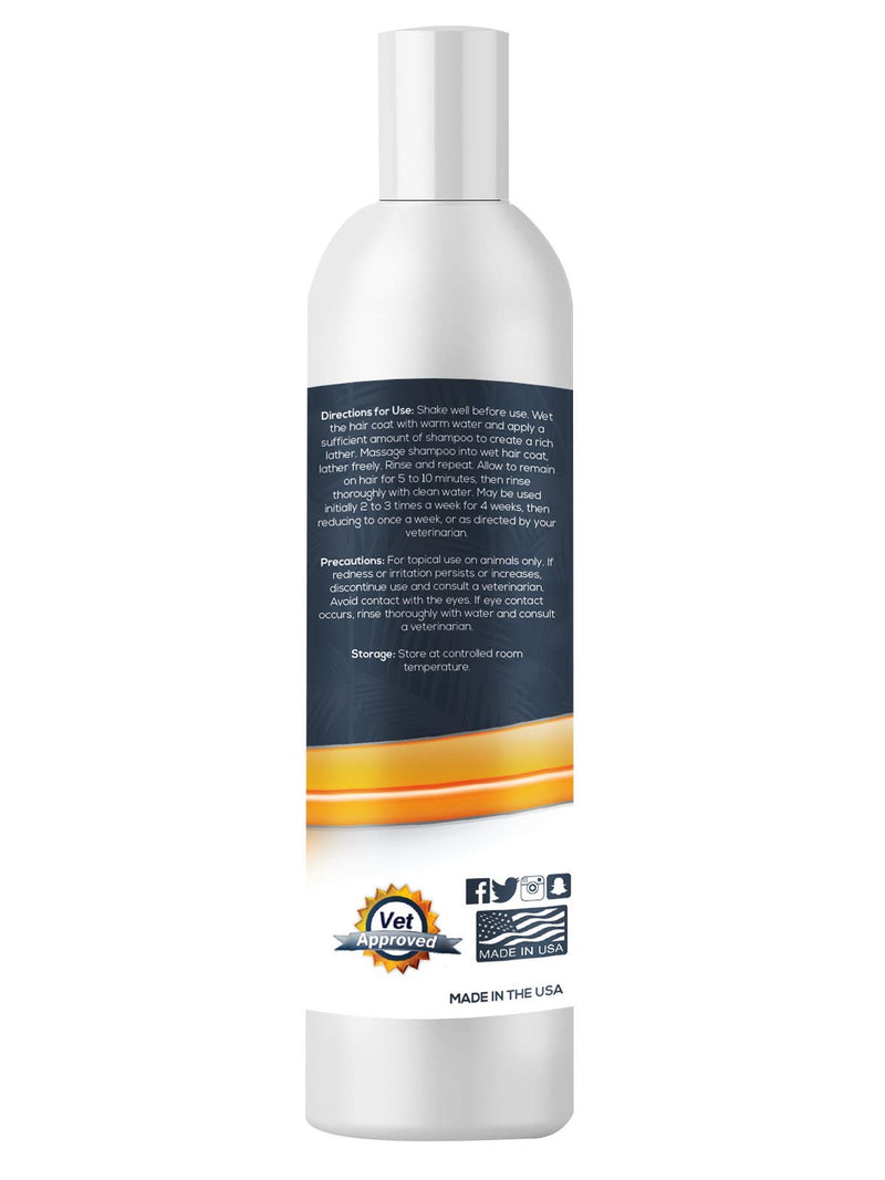 [Australia] - Jungle Pet Itch Relief Shampoo - Pramoxine - Colloidal Oatmeal & Essential Fatty Acids - Soothing, Moisturizing, Nourishing - 12oz 