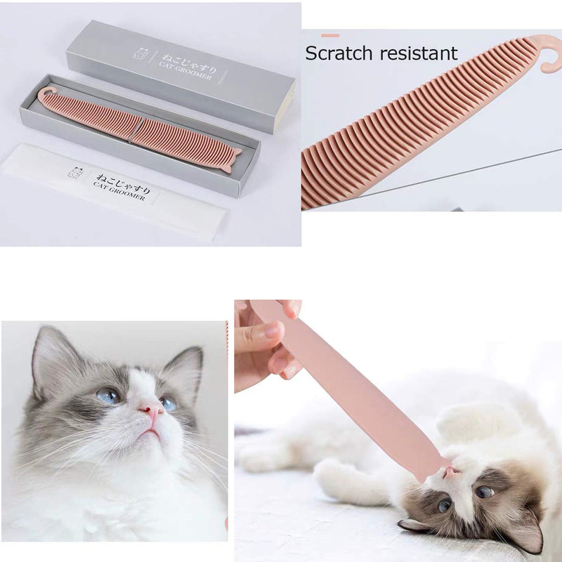 Tangger 2STK Cat Tongue Brush Cat Dematting Comb Massage Relaxing Cat Comb,Long or Short Hair Pet Brush and Comb for Cat and Dog - PawsPlanet Australia