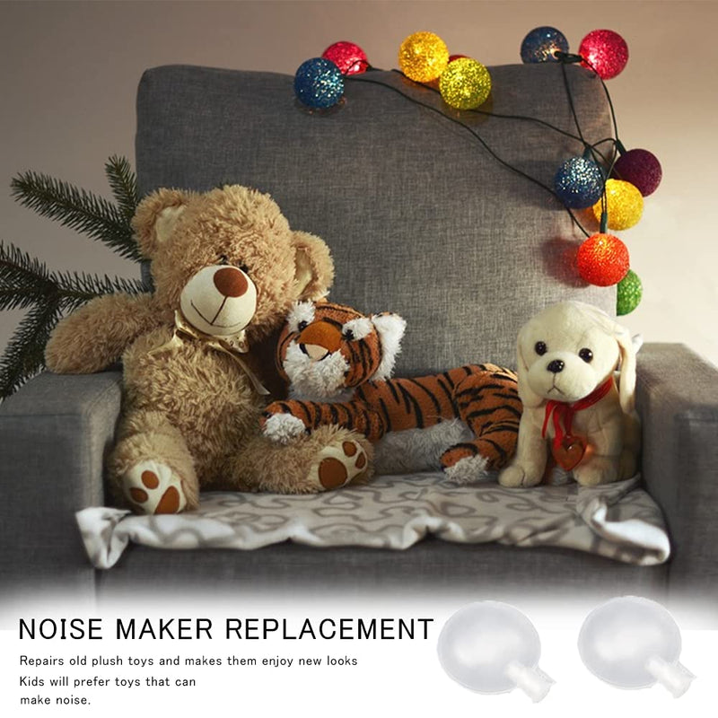30Pcs Noise Maker Replacement Round Toy Squeakers Repair Pet Toys for Repair Old Dog Toys Teddy Bears Depart These Into A New Pet Dog or Another Plush Toy - PawsPlanet Australia