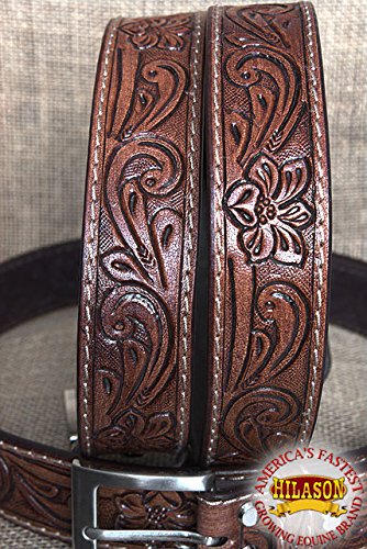 [Australia] - HILASON Leather Gun Holster Belt Handmade Concealed Carry Stitch 50 In. 