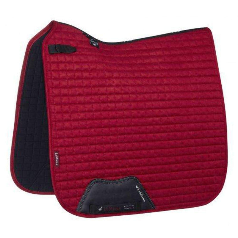 LeMieux ProSport Dressage Square Suede Saddlepad - French Rose S/M - PawsPlanet Australia