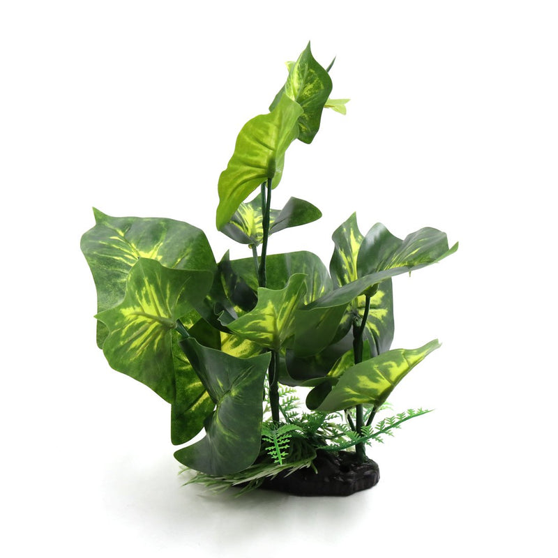 [Australia] - uxcell Green Plastic Terrarium Tank Lifelike Plant Decorative Ornament for Reptiles Amphibians 