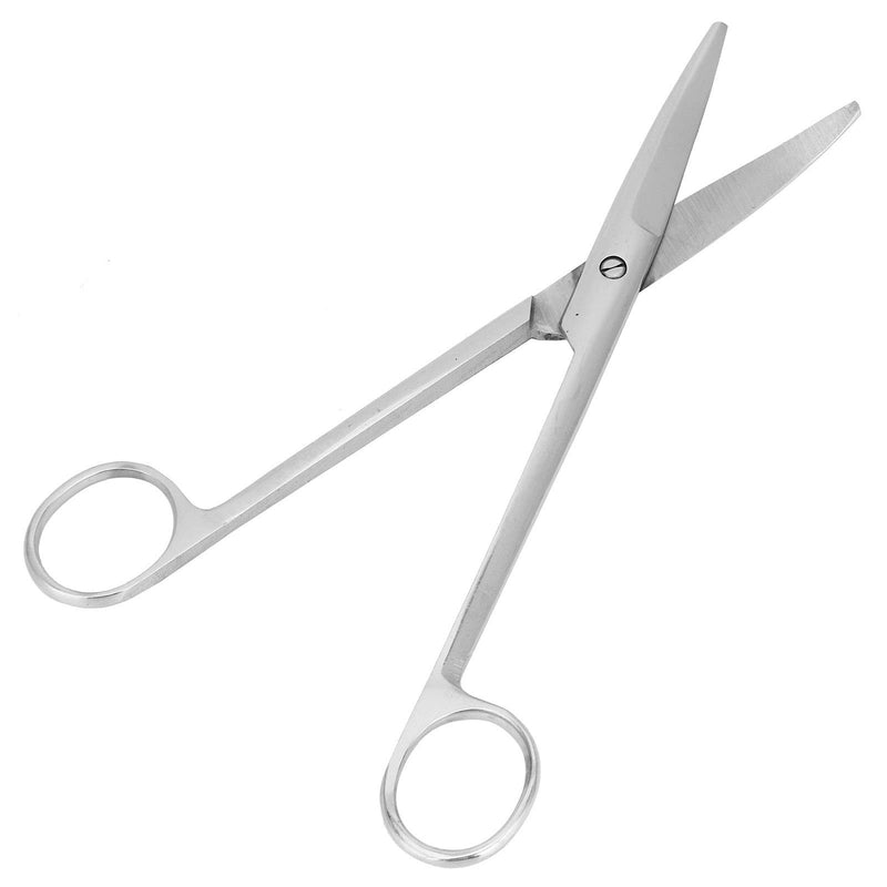 NATRUSS 18cm Curved Round Scissors Easy to Clean Animal Scissors, 7.1 x 2 x 0.3in Stainless Steel Scissor, Household Tool Durable Animal for Farm - PawsPlanet Australia