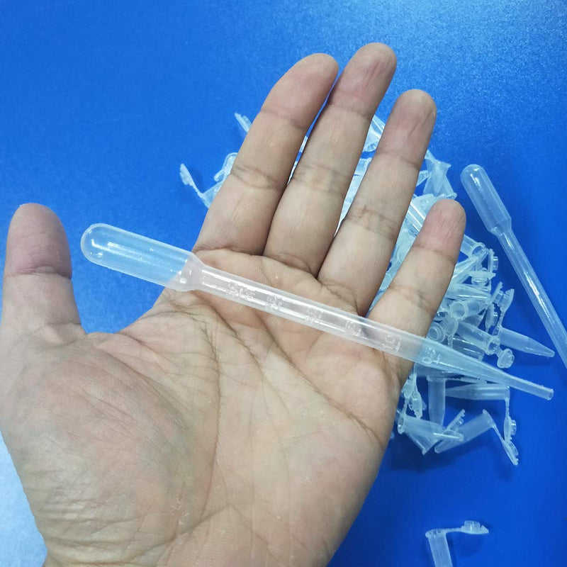 [Australia] - PUPUZAO Newly Hatched Brine Shrimp Storage Tubes 0.5ml (100 Pack) with Collecting Droppers 