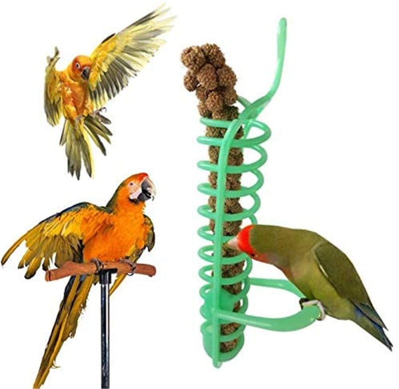 Miumiu Bird Toys, 6Pack Bird Chewing Toys Bird Cage Toys Hanging Swing Chewing Bell Toy for Small Parrots, Parakeets, Cockatiels, Budgie, Conures, Macaws, Love Birds, Finches, Mynah - PawsPlanet Australia