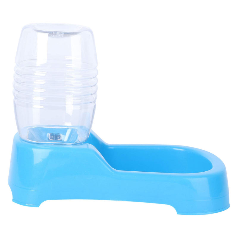 POPETPOP Automatic Small Pet Feeder - Puppy Drinking Fountain Cat Water Dispenser Station Pet Water Bowl, Creative Pets Waterer for Small Dogs Cats Pets - 500ml Blue - PawsPlanet Australia