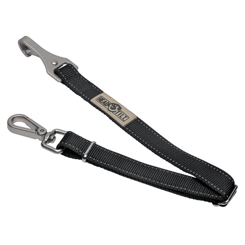 [Australia] - Head Tilt Seat Belt Leash, Black, 15 to 24 inches 