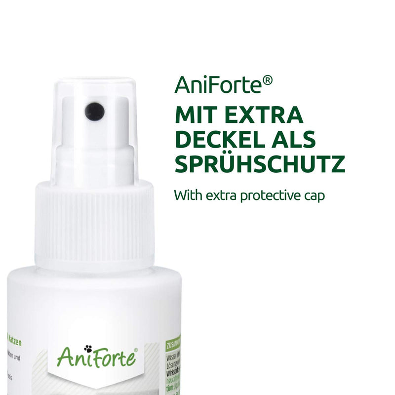 AniForte mite spray for dogs, cats, pets and farm animals 50 ml - anti-mite spray for effective defense against insects, parasites and vermin, mite stop and mite protection against mite infestation - PawsPlanet Australia