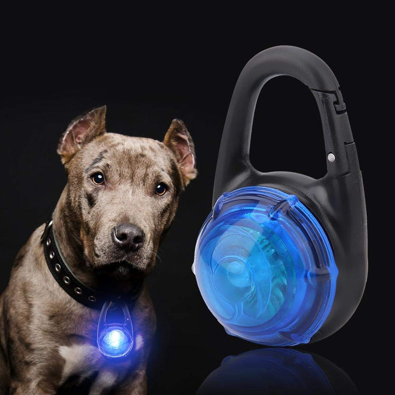 Zerodis LED Pet Dog Luminous Night Walking Light Safety Pendant Dog Necklace Glowing Collar for Pet Dog Outdoor Indoor(Blue) Blue - PawsPlanet Australia
