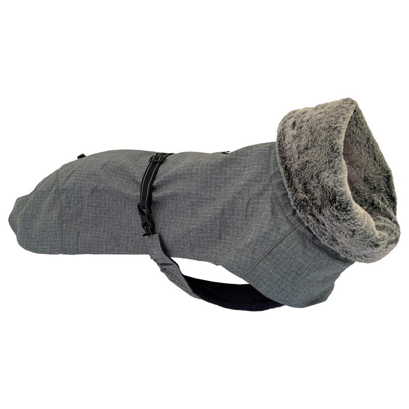 Croci Hiking Coat For Dogs, Waterproof For Dogs, Winter Padded Coat, Thermofleece Lining Everest Grey,Size 35cm - 194g 35 cm - PawsPlanet Australia