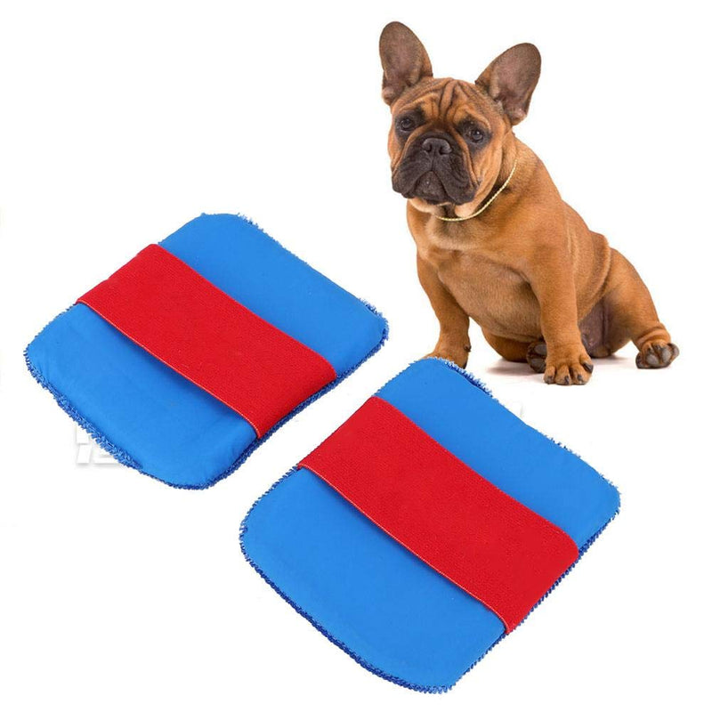 Oumefar Easy Cleanup Pet Hair Removal Mini Brush Efficient Pet Hair Removal Mitts Hair Grooming Dehairer for Tiny Dogs Cats - PawsPlanet Australia