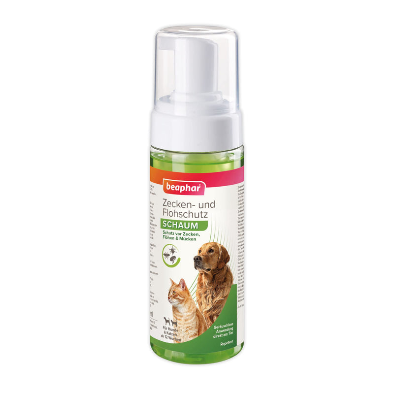 Tick and flea protection foam dog/cat 150 ml - PawsPlanet Australia