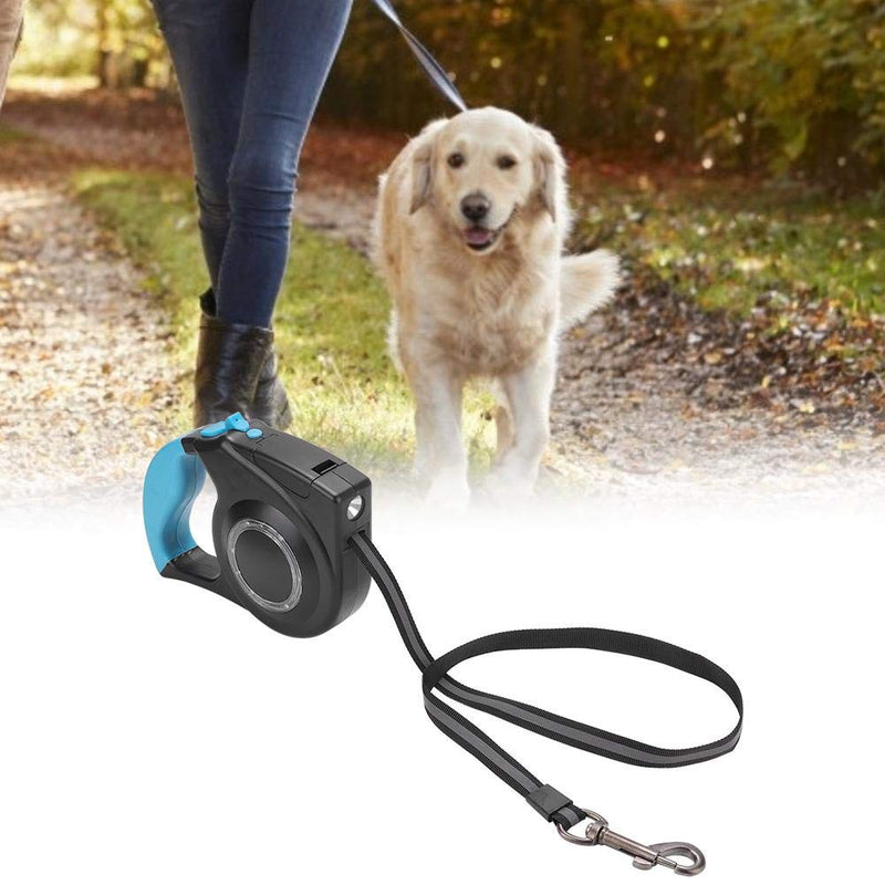 Pssopp Retractable Dog Leash Adjustable Heavy Duty LED Dog Walking Leash Dogs Lead Rope with Anti-Slip Handle for Small Medium Large Dogs up to 70KG - PawsPlanet Australia