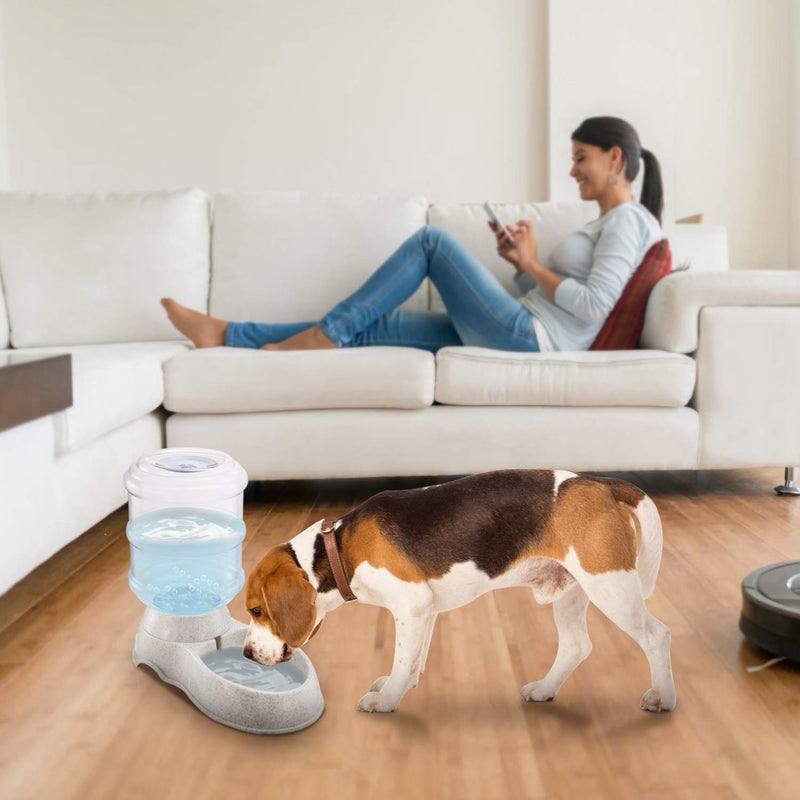 [Australia] - iMounTEK 3.5L/1Gal Pet Water Dispenser Self-Dispensing Gravity Pets Water Feeder Automatic Pet Waterer Cat Dog 
