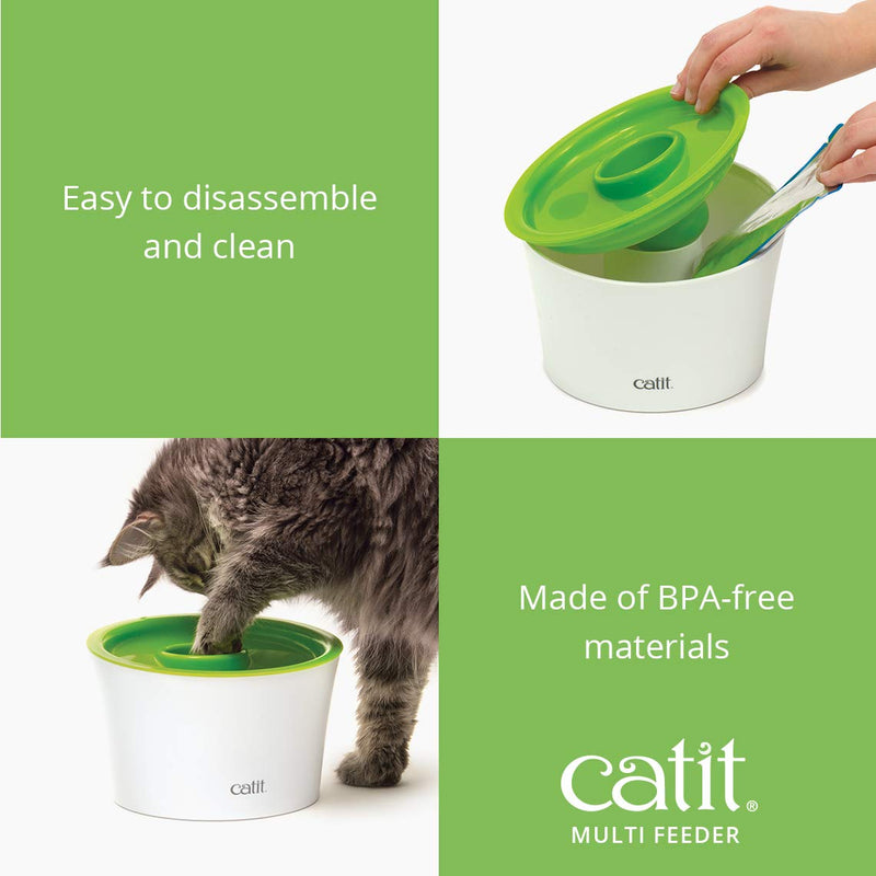 [Australia] - Catit Senses 2.0 Multi Feeder, Interactive Cat Toys 1-Pack 