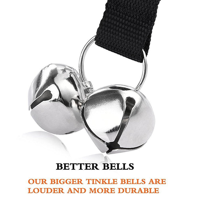 Dog Doorbells Premium Potty Training Big Dog Bells Adjustable Dog Bells for Potty Training Your Puppy Easily - Premium Quality - 7 Extra Large Loud Dog Bells - PawsPlanet Australia