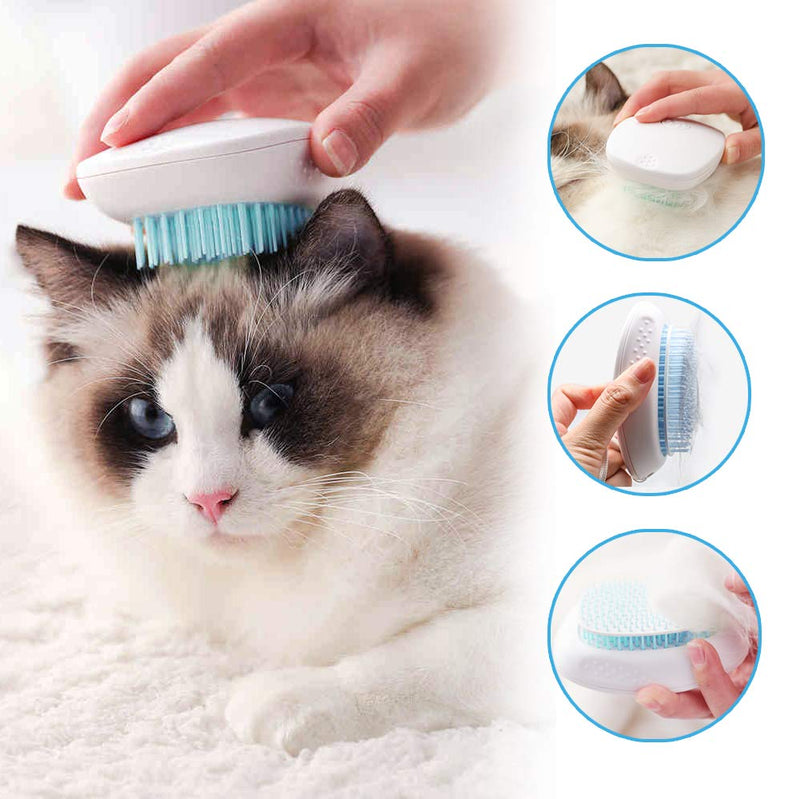 [Australia] - Dog Brush Cat Brush,Pet Shedding Grooming Massage Bathing Brush,Anti-Skid Rubber Comb For Long & Short Hair Pets Dogs Cats 