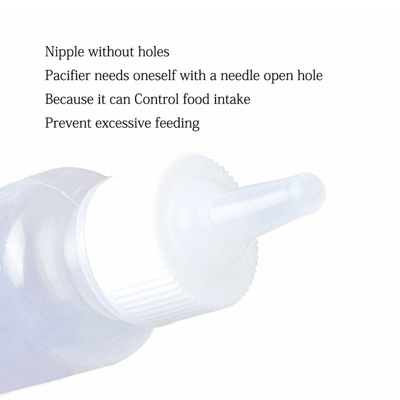OMEM Pet Nursing Bottle, Nursing Bottle Kits, Replacement Nipple Cat Feeding Bottle for Newborn Kittens, Puppies, Rabbits, Small Animals - PawsPlanet Australia