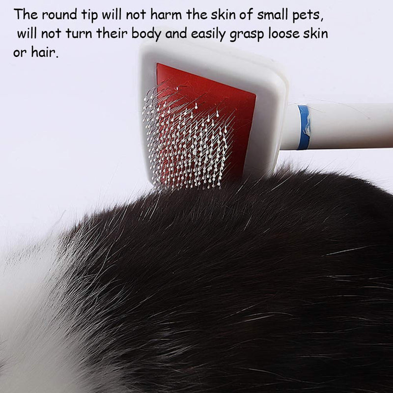 GOODGDN Dog Brush Cat Brush Professional Pet Grooming Tool Grooming Brushes for Dogs/Pet Grooming Brush, Daily Use to Clean Loose Fur & Dirt, Great for Dogs and Cats With Medium Long Hair - PawsPlanet Australia