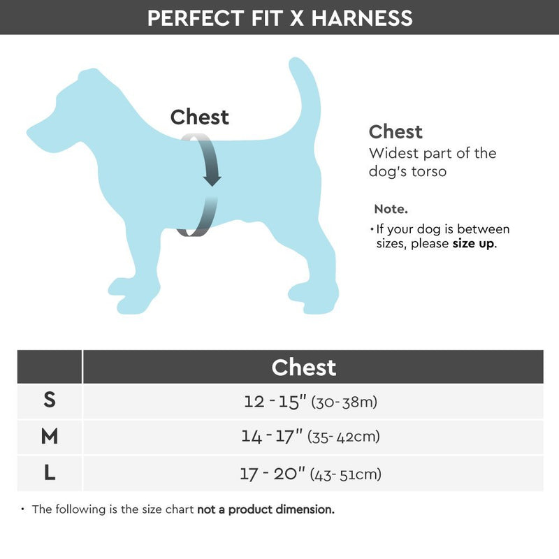 [Australia] - Gooby - Perfect Fit X Harness, Small Dog Choke Free Step-In Harness with Synthetic Lambskin Soft Strap Small chest (12-15") Hunter Green 
