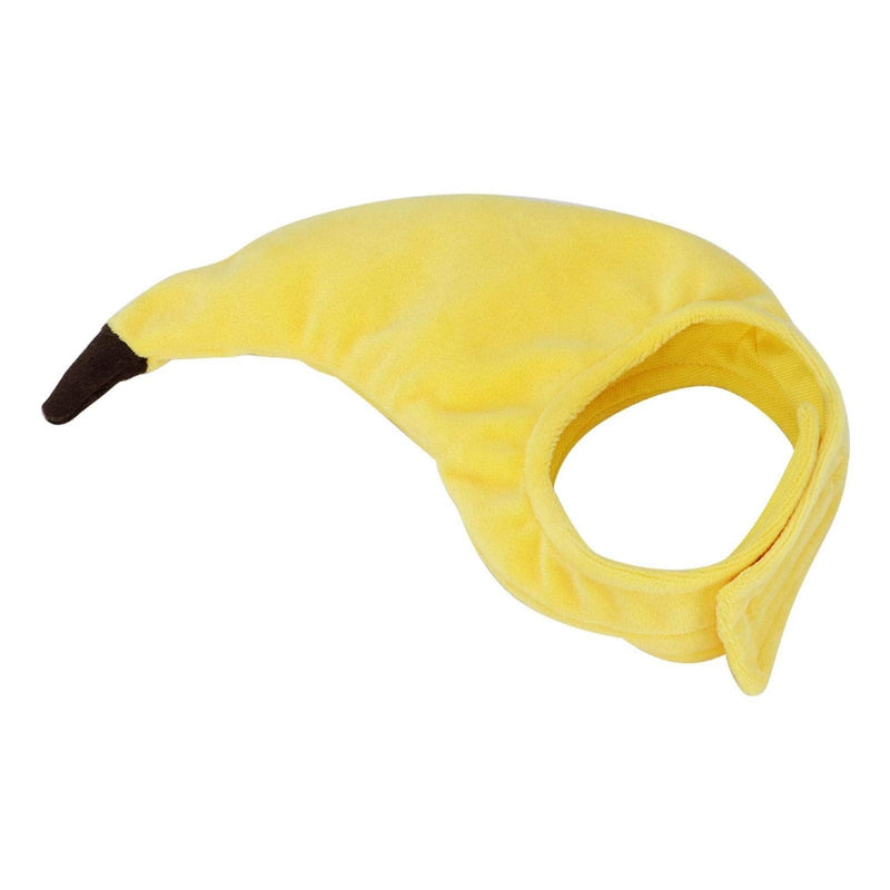 Pet Hat with Hook And Loop Design, Simple to Use Funny Banana Hood Transformation Festive Funny Hood(One size) One size - PawsPlanet Australia