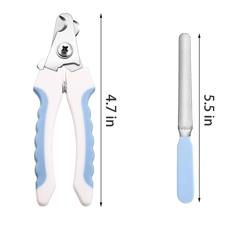 3 in 1 Self Cleaning Slicker Brush with Nail Clipper and Trimmer Set,Cleaning Grooming Comb-Quick Sensor Sharp Clippers-Free Nail File-for Dogs and Cats- Professional Grooming Tool for Pets - PawsPlanet Australia